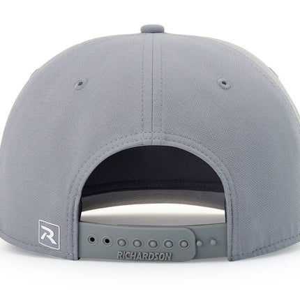 BnR Shield Snapback — Gray / Navy