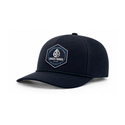 BnR Crest Rope Hat — Navy