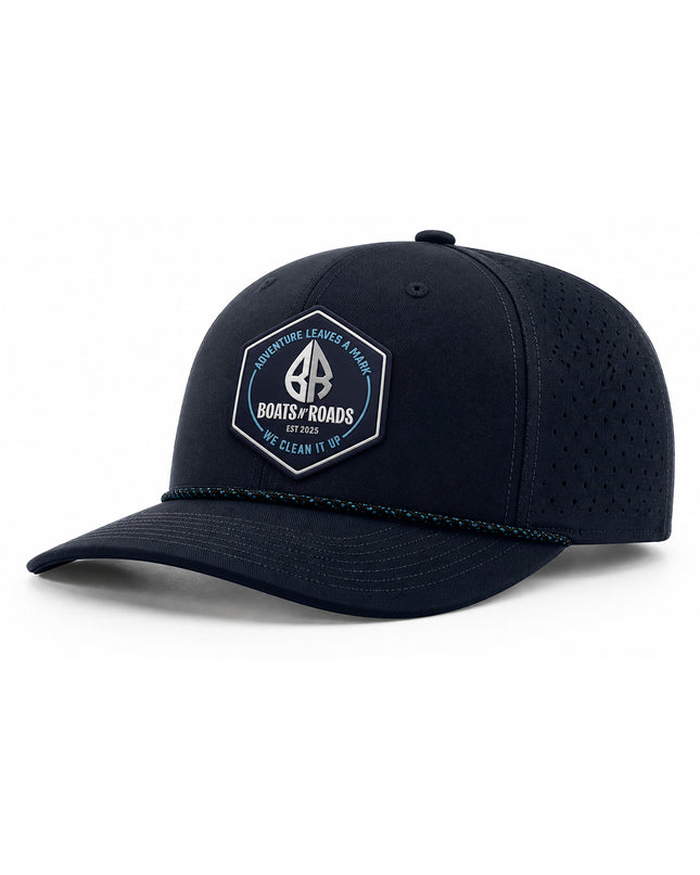 BnR Crest Rope Hat — Navy