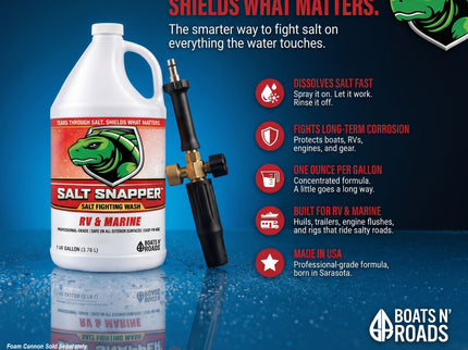 Salt Snapper: Salt Removal Wash
